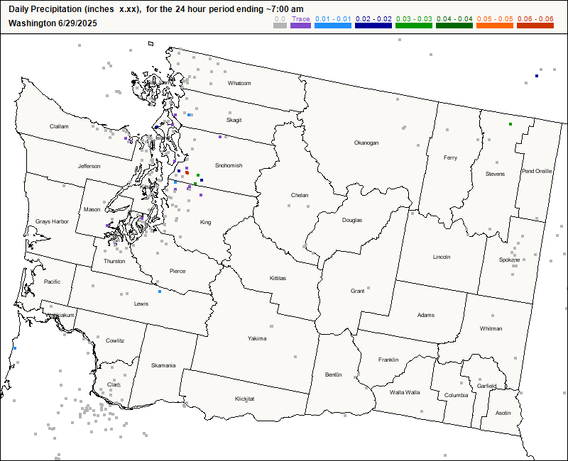 WA 24-hr Precip